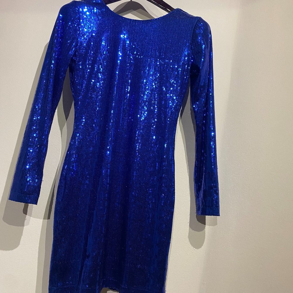 Vintage Disco Ball Mini Dress